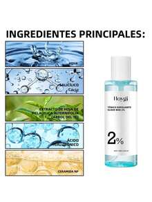 Tónico Exfoliante Suave Hoygi Repara la Barrera de la Piel Mejora la Rojez y la Sequedad Hidratante Humectante Refrescante Radiante Adecuado para Hombres y Mujeres Cuidado Facial Agua para el Cuidado de la Piel - 1 - Ver 6