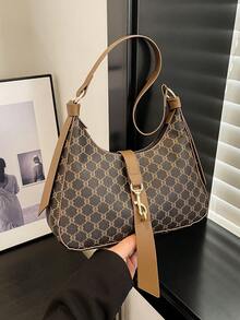 女士时尚别致单肩腋下包，适合日常通勤 - 彩色 - 查看 5