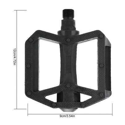塑料山地自行车脚踏板 轻便防滑平台脚踏板 适用于成人自行车