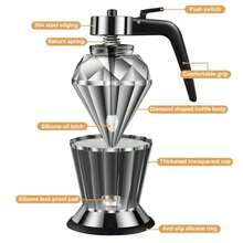Honey Dispenser Honey Dispenser No Drip Honey Jars With Dipper Honey Pack Glass Honey Dispenser Honey Container Dispenser Honey Pot Honey Dipper - Multicolor - View 3