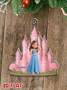 1 mô hình lâu đài công chúa 2D đồ chơi - Trang trí acrylic tùy chỉnh - Như được hiển thị - Xem 8