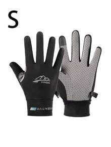 Unisex Anti-Slip Full Finger Protective Gloves, Breathable Sports Fishing Gloves, Lightweight UV Protection Cycling Gloves, Suitable For Fishing, Hiking, Cycling, Driving, Boating And Other Outdoor Activities, Cycling Accessories - Multicolor - View 18