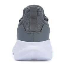 Men's Casual Sports Shoes, Lightweight Breathable Running Sneakers For Outdoor Walking - Grey - View 5
