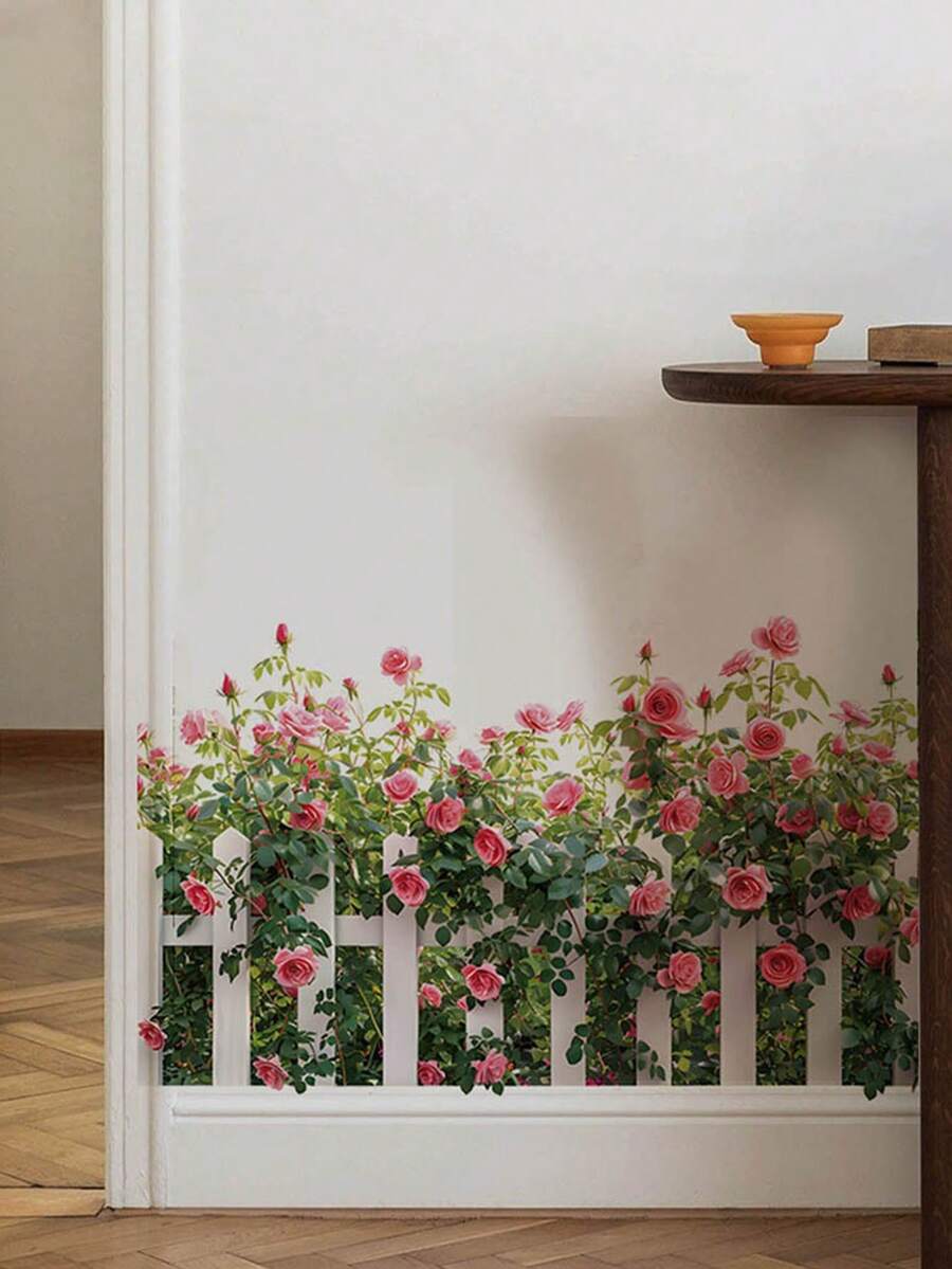 可移除PVC墙贴，适用于客厅、餐厅、浴室、卧室装饰 - D - 查看 1