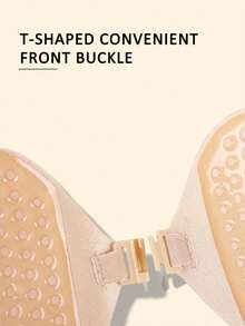 2 Pairs Strapless Invisible Push-Up Bras, Backless Seamless Bras, Suitable For Dresses And Gowns, Mango-Shaped Bras, Lingerie And Nipple Covers