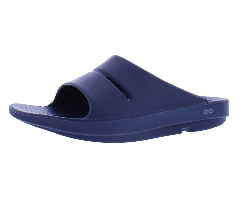 OOFOS Ooahh Unisex Shoes - 海軍 - 查看 1