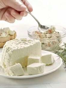 1个微波炉硅胶DIY奶酪制作器，新鲜奶酪制作器，奶酪乳清沥水过滤桶，带奶酪食谱，厨房小工具，微波炉奶酪制作器，厨房奶酪制作器 - 綠色 - 查看 8