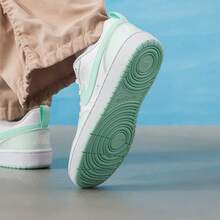 Nike 2026 New Style COURT BOROUGH Sneakers For Boys, Girls, And Big Kids - Low-Top Sneakers (Women's Shoes FZ3539-100) - White - View 5