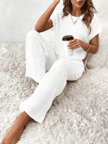 2-Piece Set For Women - 白色 - 查看 3