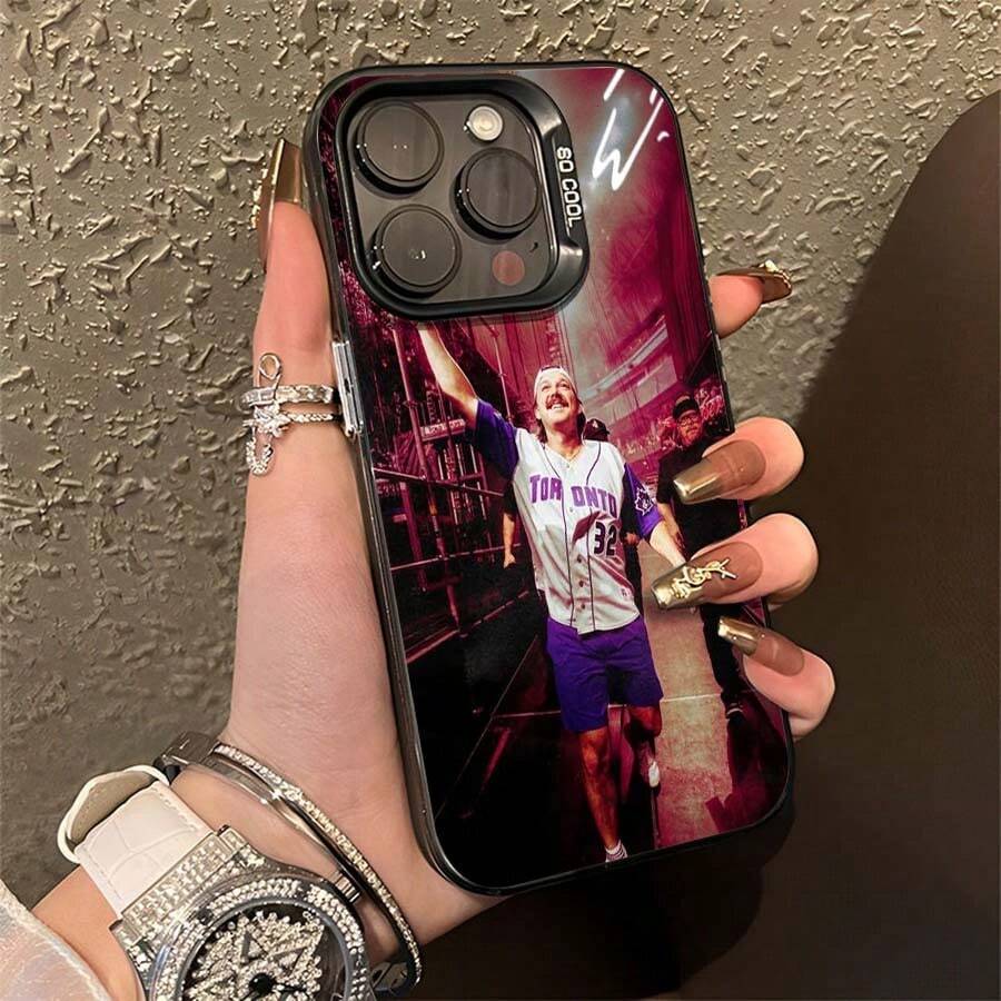 Idea de regalo para amantes del anime de POCOYO, funda trasera estética para teléfono, adecuada para 17 Pro Max, 17 Air, 16 Pro MAX, 15 Pro Max, 14 Pro, 13 Pro, 12 y 11. Funda de teléfono personalizada para hombres y mujeres. Son excelentes regalos para novias, novios y familiares para Navidad y Halloween. - Negro - Ver 1