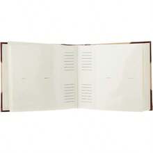 Pioneer - Álbum de Fotos de Alta Capacidad con 2 Compartimentos 203 x 20 3 cm 300 Bolsillos Color café y Beige - Beige marrny - Ver 5