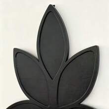 莲花造型壁挂架，多种颜色可选，木质墙面装饰收纳架，禅意家居装饰壁挂（适用于客厅和卧室） - 彩色 - 查看 10