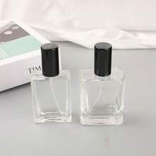 30ml/50ml Refill Luxury Glass Spray Bottle, Portable Refillable Perfume Bottle, Large Capacity Travel Cosmetic - Multicolor - View 5