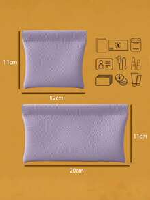 Self-Closing Genuine Cowhide Long Wallet Passport Driver's License Document Holder Earphone Data Cable Storage Cash Storage Bag Cosmetic Bag For Women Wallet Purse Wallet Mini Wallet Travel Essentials Travel Accessories