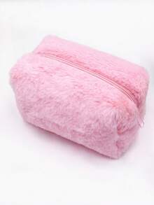 1 件装毛绒化妆包，女孩适用 - 多功能旅行收纳包，可装化妆品、首饰和洗漱用品 | 波西米亚风圣诞礼物，冬季生日礼物 - 彩色 - 查看 13