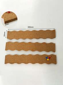 1pc Felt Strip, Cork Bulletin Board Strip, No Drilling Required, Self-Adhesive, Suitable For Wall Felt Board, Posting Notes, Home Decor, Study Notes, Birthday Gift, Cork Board, Pin Board, Vision Board - Multicolor - View 12