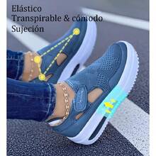 Women Tennis Shoes - Navy Blue - View 5