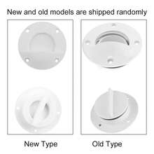 Universal Boat Deck Drain Valve - Replacement White Nylon Screw Plug For Yacht And Boat Transom Drain Outlet