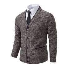 Men Sports Cardigans - 6631 Coffee - View 3