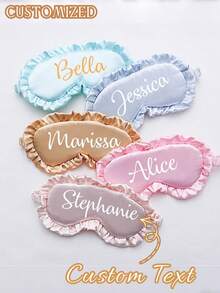 Mặt nạ ngủ bằng satin tùy chỉnh - Quà tặng phù dâu cá nhân hóa, Mặt nạ ngủ tùy chỉnh, Mặt nạ ngủ bằng satin, Quà tặng tiệc phù dâu, Quà cưới cá nhân hóa, Mặt nạ ngủ tiệc độc thân của cô dâu, Quà tặng tiệc độc thân, Quà cưới cho cô dâu, Mặt nạ ngủ thêu tên, Mặt nạ ngủ du lịch, Mặt nạ ngủ khắc tên tùy chỉnh, Quà tặng tiệc cô dâu, Mặt nạ ngủ nữ, Quà tặng tiệc độc thân, Mặt nạ ngủ du lịch tiệc độc thân của cô dâu - Nhiều màu - Xem 2