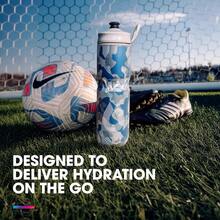 HydraPak | Polar Bottle - Polar Sport Insulated Water Bottle - , Sport & Bike Squeeze Bottle With Handle (Splash Multi, 600ml / 20oz) - Splash Multi - 查看 2