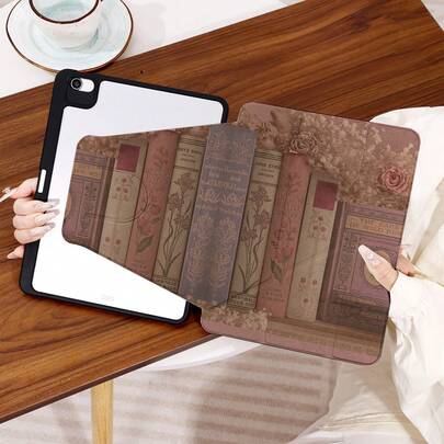 360° Rotatable IPad Case With Y-Shaped Foldable Stand, High-Definition UV Printing, Suitable For IPad 11 2025, IPad Air 11/13 2025 M3, IPad Air (M2) 11/13 Inch, IPad Air 4/5/6 10.9inch, IPad Pro 11 Inch, IPad Pro 12.9 Inch, IPad 10.2 Inch, IPad 9th/10th Generation And Various Models, Elegant Design, Great For Office, Home, And Travel, Ideal Birthday Or Christmas Gift For Kids