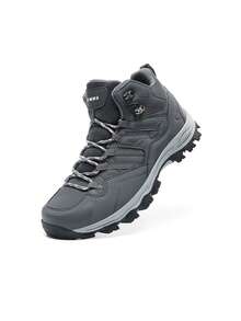 男士专业高帮徒步靴，舒适透气，适合男士户外活动