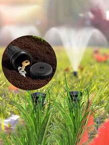 1pc Set Watering Can Key Hider | Realistic Key Storage Device With Cone And Lid, Garden Watering Nozzle Shaped Storage, Lawn Sprinkler Key Storage, Disguised Convenient Storage Device, Friend Funny Hiding Device, , Waterproof And Corrosion-Resistant For Outdoor Garden Lawn, Easy To Insert Underground