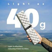 Naturehike 1片可折叠泡沫垫 露营徒步超轻蛋窝垫 IXPE层 铝箔 - 黃色 - 查看 3