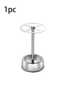 Stainless Steel Toothbrush Holder, Suitable For Toothbrush, Toothpaste, Electric Toothbrush, Makeup Brush, Razor And Stationery, Multi-Functional Toothpaste Rack, Toothbrush Storage Rack, Saves Countertop Space, Applicable For Kitchen, Bathroom, Shower Room, Dormitory, Cosmetic Tools, Unisex Home Bathroom Decor, Bathroom Storage Accessories - Multicolor - View 13