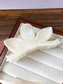 6件套春夏糖果色优雅大理石渐变莲花发夹，波西米亚海滩度假风发饰，适用于马尾辫和发髻 - 彩色 - 查看 7
