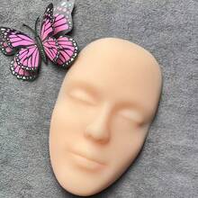 Silicone Tattoo Model, Piercing Practice Simulation Body Part Display, Silicone Ear, Nose And Mouth Models, Flexible Left And Right Fake Ear Piercing Practice Model, Silicone Body Part