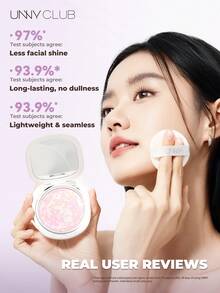 unny club 6克轻盈透气定妆粉，持久妆效，无香精，不致粉刺，控油，隐形毛孔，不卡粉。 - 銀白-控油持久 - 查看 4