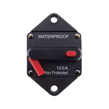 20-200A Circuit Breaker, 12V-48V DC Fuse Inverter With Manual Reset Button, Suitable For Automotive, Truck, RV, Boat, Panel Mount - Fuse Switch - View 22