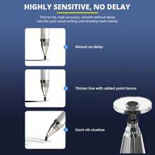 4in1 Universal Stylus Pen Capacitive Screen Touch Pen IOS Android Phone Tablet Stylus - Multicolor - View 7