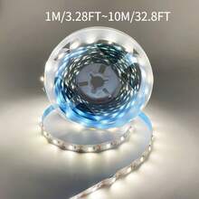 LQHZMYY 1pc USB LED Light Strip, Warm White LED Strip, Self-Adhesive, Suitable For TV Backlight And Home Decor, Night Light, Decorative Light, Lighting, USB Interface, 5V Voltage, USB Lighting, Computer Accessory, Sewing Machine Light Strip - Multicolor - View 10