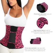 Waist Trainer Belt For Women - Waist Trimmer Ab Belt -Tummy Control Body Shaper Girdle CincherShapewearWomen Sheath Waist Trainer Body Shaper FlatBellyCincher Sweat Workout Girdle Hot Modeling BeltCorsetWomenswear Accessory  Polyester    Body Sculpting - 粉色 - 查看 3