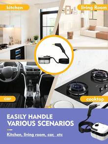 1台1500瓦高压蒸汽清洁器，便携式蒸汽清洁器，手持式蒸汽清洁器，适用于汽车、家庭空调、沙发、硬木地板、家具内部、厨房、浴室、缝隙等清洁。 - 查看 6