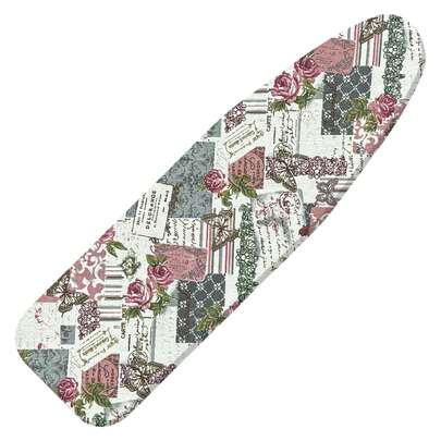 1pc Ironing Board Cover, Scorch Resistant Ironing Cloth Cover (Board Not Included)