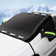 Winter Car Anti-Freeze & Anti-Snow Essential! High-Strength Magnetic Design Firmly Adheres To Car Body, Covers Windshield + Side Windows, Easily Say Goodbye To Frost And Snow Troubles