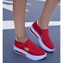 Women Tennis Shoes - Brown - View 6