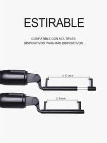 Portable Selfie Stick, Wireless Remote Control, Retractable Selfie Stick With Stable Tripod Base, With Rotatable Handle And Retractable Distance, Universal Mobile Phone Holder, Bluetooth Camera Remote Control, Multi-Function Suitable For Handheld Selfies, Outdoor Activities And Interviews - Black - View 4
