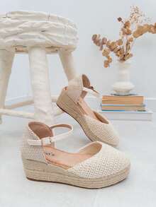 Women Platforms & Wedge Sandals - Beige - View 3