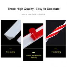 1pc 2m/3m/5m TPE Door Frame Edging Strip/Baseboard/Wall Corner Guard/Edge Protector/Flexible Laminate Self-Adhesive Plastic Wall Corner Trim/Ceiling Floor Angle Trim/Filler Strip/Skirting Board - Multicolor - View 7