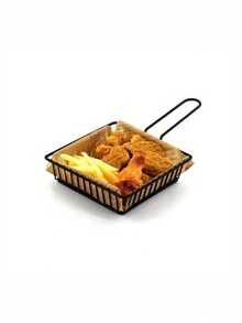 Chip Baskets Fryer Serving Food Presentation Basket Kitchen Fries Basket Food Frying Basket