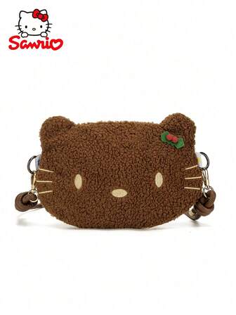  1pc Sanrio Hello Kitty Crossbody Bag, Cute Vintage Coin Purse, Lipstick, Phone, Key Storage Pouch, Essential Matching Item, Suitable For Daily Commute, Birthday, Christmas, Valentine's Day, New Year Gifts