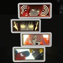 1 chiếc đèn LED nhiều lớp chủ đề Anime, có thể dùng làm đèn ngủ, đèn trang trí, đèn bàn, đèn LED phòng ngủ, đèn trang trí tiệc, quà tặng phụ kiện chơi game và đồ sưu tầm. Một tác phẩm nghệ thuật chiếu sáng thời trang, phù hợp cho gia đình và không gian giải trí. - Nhiều màu - Xem 1