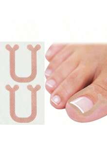 12/20/40/60pcs U-Shaped Foot Pads, Breathable Material, Foot Protection, Easy To Stick - Multicolor - View 6