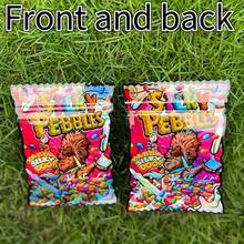 20/50/100pcs Self-Sealing Polyester Bags With Transparent Window - Odor-Proof Resealable Zipper Lock, Reusable Plastic Bags For Candy, Sweets, Gummies, Chocolate Storage - Colorful Cartoon Patterns, Bulk Packaging Suitable For Party, Gifts, Retail - Color - View 3
