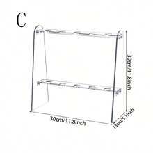 一套亚克力香槟杯展示架，高脚杯架，适用于生日、派对、婚礼